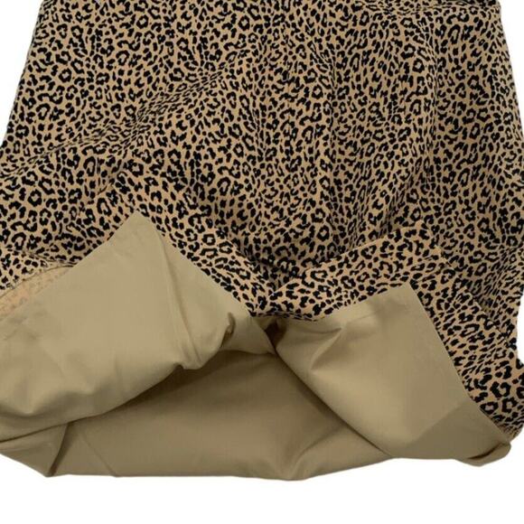 J. CREW No. 2 Pencil Skirt Leopard Animal Print Lined Women's Size 2 - Picture 6 of 8